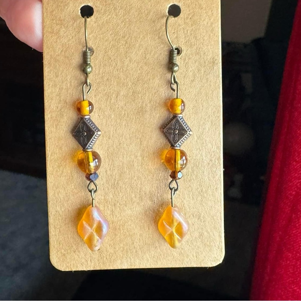 Gorgeous handmade earrings